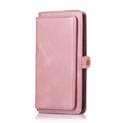 Brieftasche Kartenhülle für iPhone 12 Mini 11 Pro PU Leder Auto Magnet abnehm...