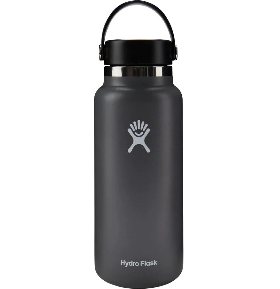 Hydro Flask 32oz Wide Mouth Water Bottle With Flex Cap Stone Color
