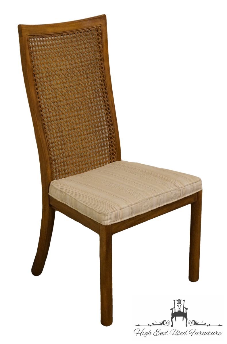 HIGH END Solid Maple Italian Style Cane Back Dining Side Chair