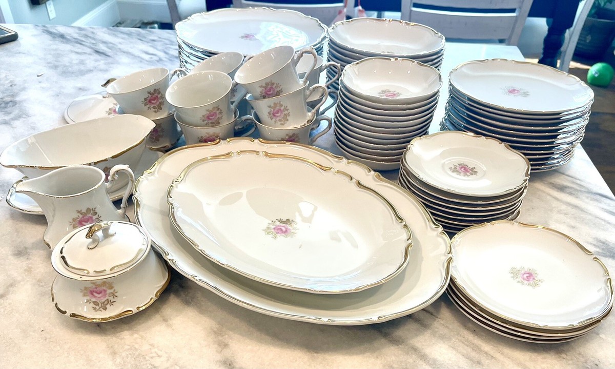 Fine Seyei China Set. Gloria 4973. 51 Pieces. | eBay
