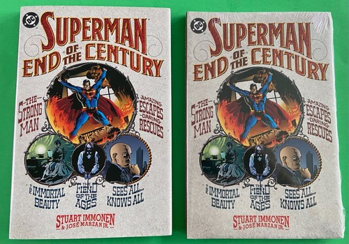 2000 (2) DC Comics Superman: End of the Century Hardcovers 1 Sealed 1 Open