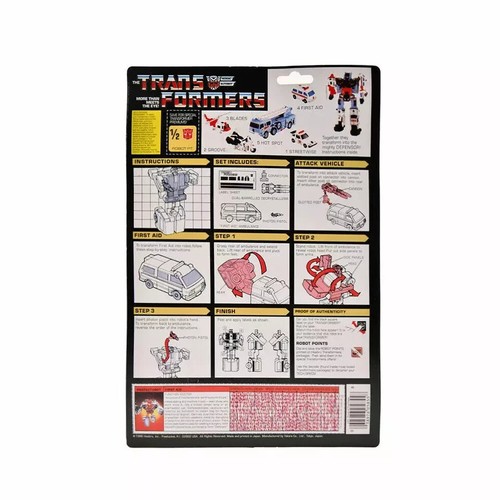 sale Transformers G1 Five PROTECTOBOTS FORM DEFENSOR STREETWISE/BLADES/FIRST AID - Picture 17 of 26