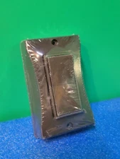 Hubbell Bell 5123-2 Weatherproof Outdoor Rocker Switch Cover Single Gang Bronze