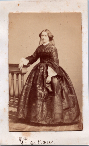 Vintage Countess of Noue cdv albumen print. The Noue Family is a Family - Picture 1 of 2