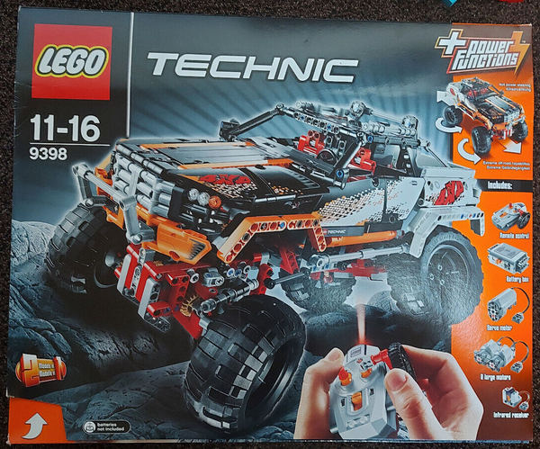 Lego® Technic 9398 4X4 Offroader Neu + Ovp Mit Minimalen Lagerspuren Siehe Foto-image