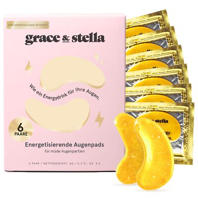 grace & stella - Augenpads gegen Augenringe, Aufhellende Eye Pads gegen