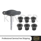 6 x Engine Oil Drain Plug + tool 06L103801 Fit For Audi VW A4 Golf Passat Jetta