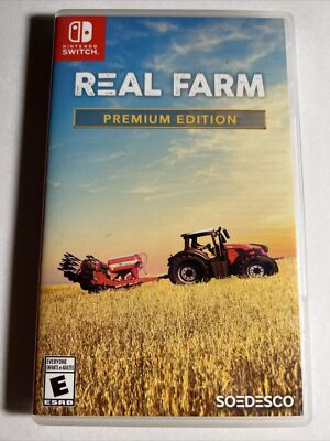 Real Farm: Premium Edition (Nintendo Switch) USED with Case US
