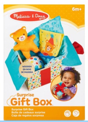 Melissa And  Doug Wooden Surprise Gift Box