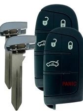 2 Keyless Remote Key Fob For 2015 2016 2017 CHRYSLER 200  M3M-40821302 68155686