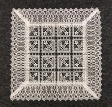 18" Square White Lace Placemat Table Doily Doilies Party Wedding Bridal Passover