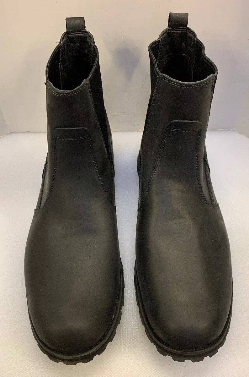 Timberland Black Ankle Boots Mens 12 M Timberland Timberland Workwear Boot - Leather Waterproof  main image 4