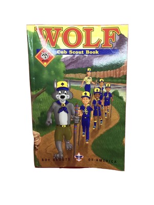 Isbn0-8395-3106 wolf scout book - bsa 1999 (730176331065)