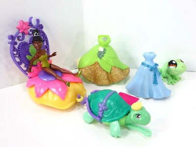 Rubber 3 1//2 Mini Doll The Princess and the Frog Little Kingdom Tiana Disney Princess