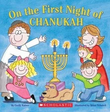 On The First Night Of Chanukah - 9780439758024, paperback, Cecily Kaiser