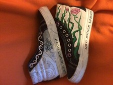 Vans Love Mother Earth Womens Size 7 Hi Top Sneakers Mens 5.5 Cali Colorful Shoe