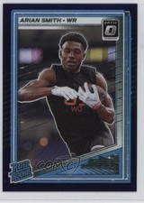 2025 Panini Donruss Optic Rated Rookie Purple Stars Prizm 12/15 Arian Smith 10yl