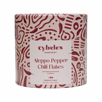 Cybele s Harvest Aleppo Pepper Flakes 2.8oz, Turkish Red Chili Flakes, Crushe...