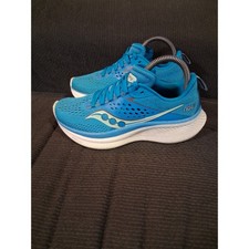 Saucony Ride 17 Womens Running Shoes Blue S10924-218 Size 6.5 Sneaker Training