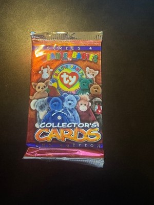 Ty Beanie Babies Series 4 Collector's Cards 2nd Edition Factory Sealed Pack