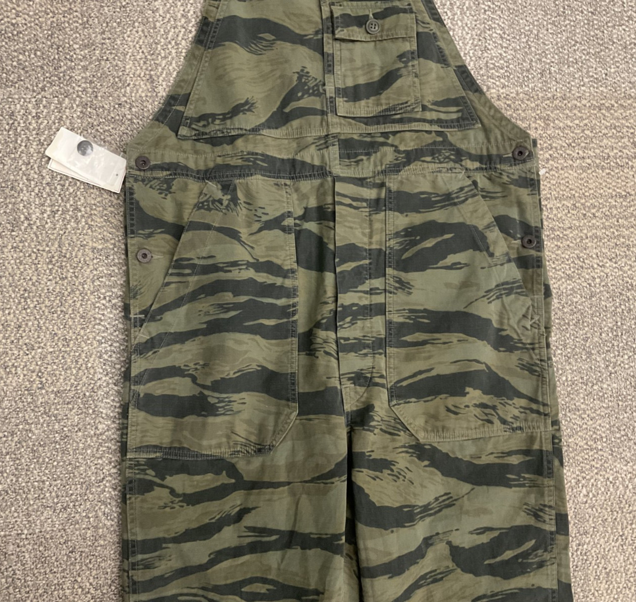 RRL Ralph Lauren 1960s Inspired Camo Ripstop Overall-MEN-L-RARE image 7