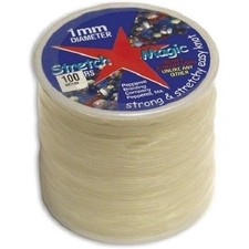 NEW Stretch Magic Bead  Jewelry Cord 100 Meters/Pkg  1mm CLEAR