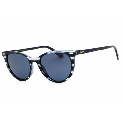 Polaroid Core Women's Sunglasses Blue Tortoise Plastic Frame PLD 4107/S 0JBW C3