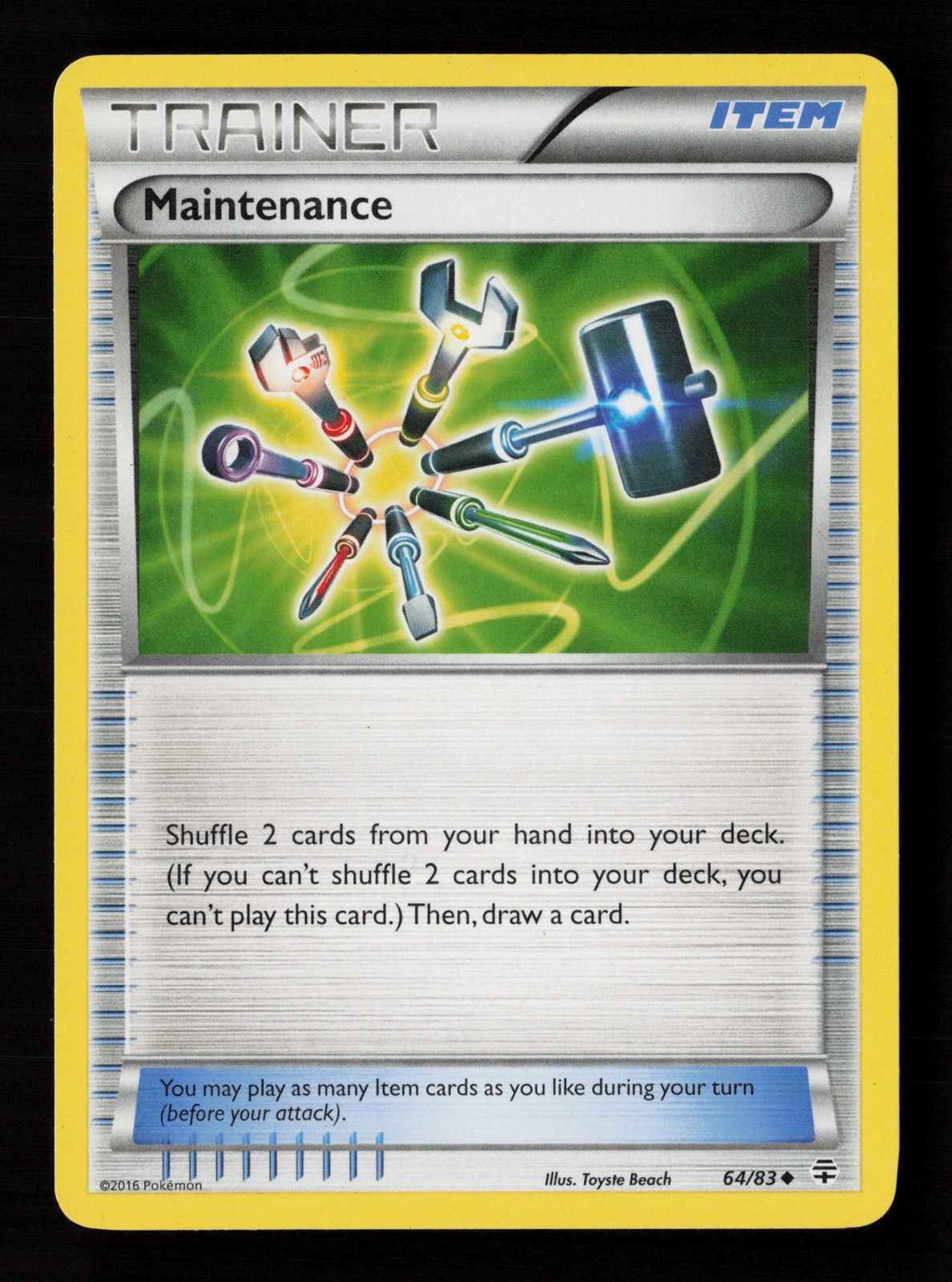 Maintenance 64/83 Generations Pokemon Card