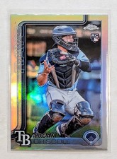 2025 Topps Chrome Logan Driscoll Refractor RC #185 Tampa Bay Rays