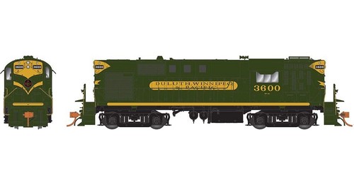 Rapido 31067 escala HO Duluth, Winnipeg y Pacific Alco RS-11 #3607 (CC analógica) | Condition: New
