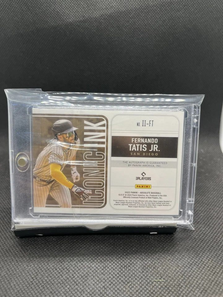 2022 Panini Absolute - Iconic Ink Fernando Tatís Jr. GOLD AUTO /10 SSP 🔥 - Image 2 of 2