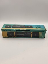 Suntone AM/FM Radio Boom Box System w Detachable Dual Speakers