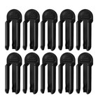 10pcs Garbage Bin Clips - Anti-Slip Garbage Bags Fixing Clamps - Plastic Clips