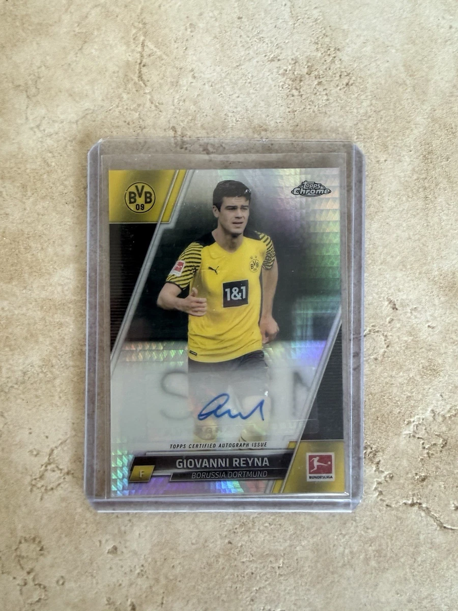 Topps Chrome Bundesliga 2021-22 Giovanni Reyna #BCA-GR for sale | eBay