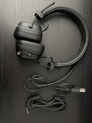 Marshall Headphones Major IV Black Great Condition Charger Included