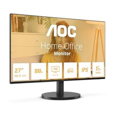 Image of AOC 27B3HA2 - 27 Inch FHD Monitor, 100Hz, IPS, 1ms, FlickerFree, Speakers, 3 