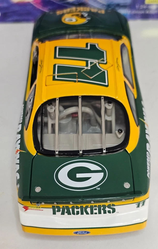 Dale Jarrett #11 Green Bay Packers Brett Favre 1999 1/24 copropietario NASCAR ELITE Foto 4 de 4