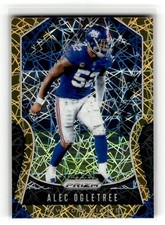 Alec Ogletree 2019 Panini Prizm #47 New York Giants Lazer