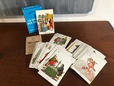 TAROT  " LA SIBYLLE DES SALONS  " LIVRET EXPLICATIF , REEDITION 19? B.P GRIMAUD