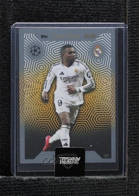 2024-25 Topps Total Football Fan's Choice 66/99 Kylian Mbappe #1357 14dq
