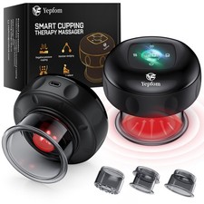 Yepfom 5-in-1 Smart Dynamic Cupping Set, 12 Levels Massage Therapy Kit