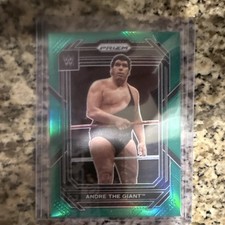 Panini Prizm WWE Andre the Giant #159 Green Prizm Wrestling Trading Card 2023