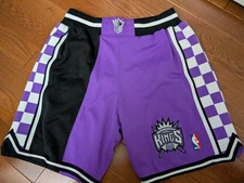 Authentic Mitchell & Ness 1994-95 Sacramento Kings Shorts | Spud Webb, Richmond