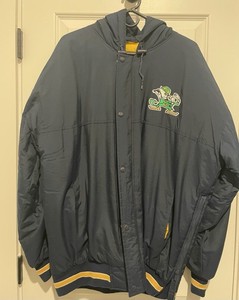 Vintage Notre Dame Fighting Irish Starter Hooded Winter Jacket Men’s Large