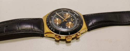 Orologio Swatch James Bond 007 Goldfinger Edizione Limitata 2001 - Foto 6 di 10