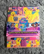 VINTAGE - LISA FRANK - MINI IMAGINATIONERY STATIONERY SET - New Sealed  PUPPIES!