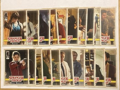 Stranger Things Season 3 Upside Down Characters Insert Card Set (20) 2019 Topps