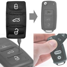 Auto Schlüssel Tastenfeld für VW T5 Golf Passat Touran EOS Scirocco Seat Ibiza
