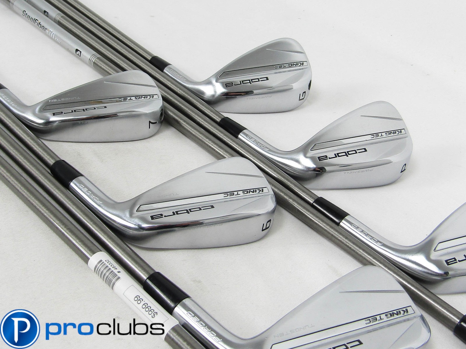 COBRA '2025 KING TEC FORGED IRONS 4-PW,GW AEROTECH STEELFIBER i70 REGULAR 463332
