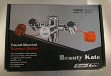 Beauty Kate Faucet Mounted Eye Wash Station Fixture